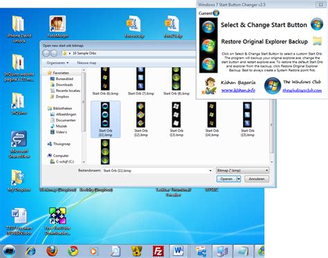 Windows 7. Start Orb Changer